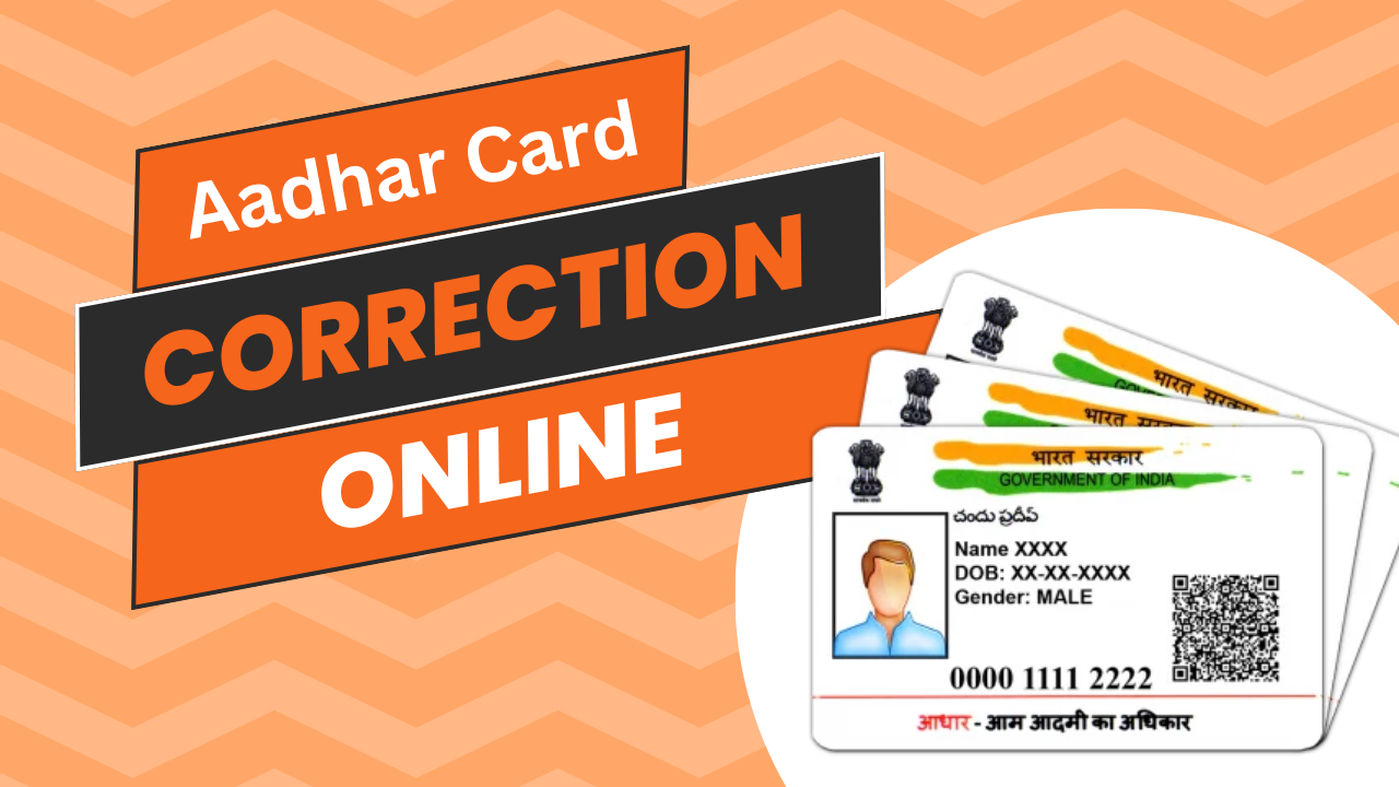 Online Aadhaar Card Correction